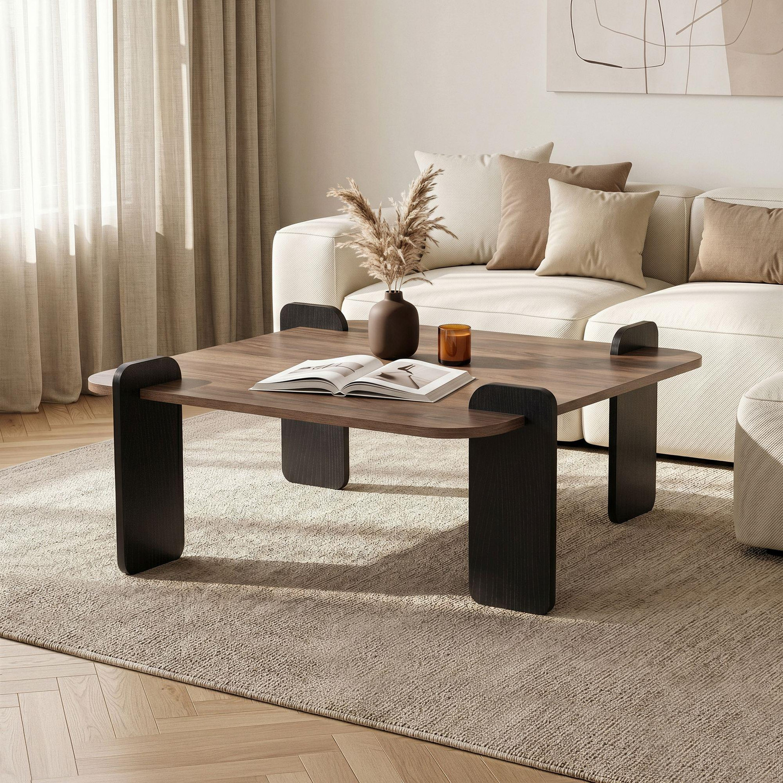 Skye Decor Nesttafel 3-delig - Saffier eikenhout