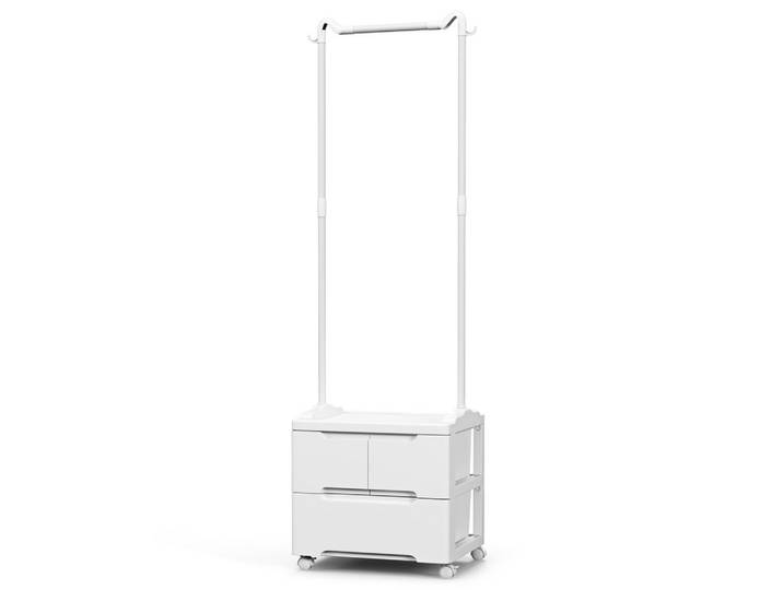 KLEIDERSTÄNDER 157cm Weiß