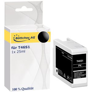 kompatibel für Epson T46S1, 25 ml, Foto schwarz