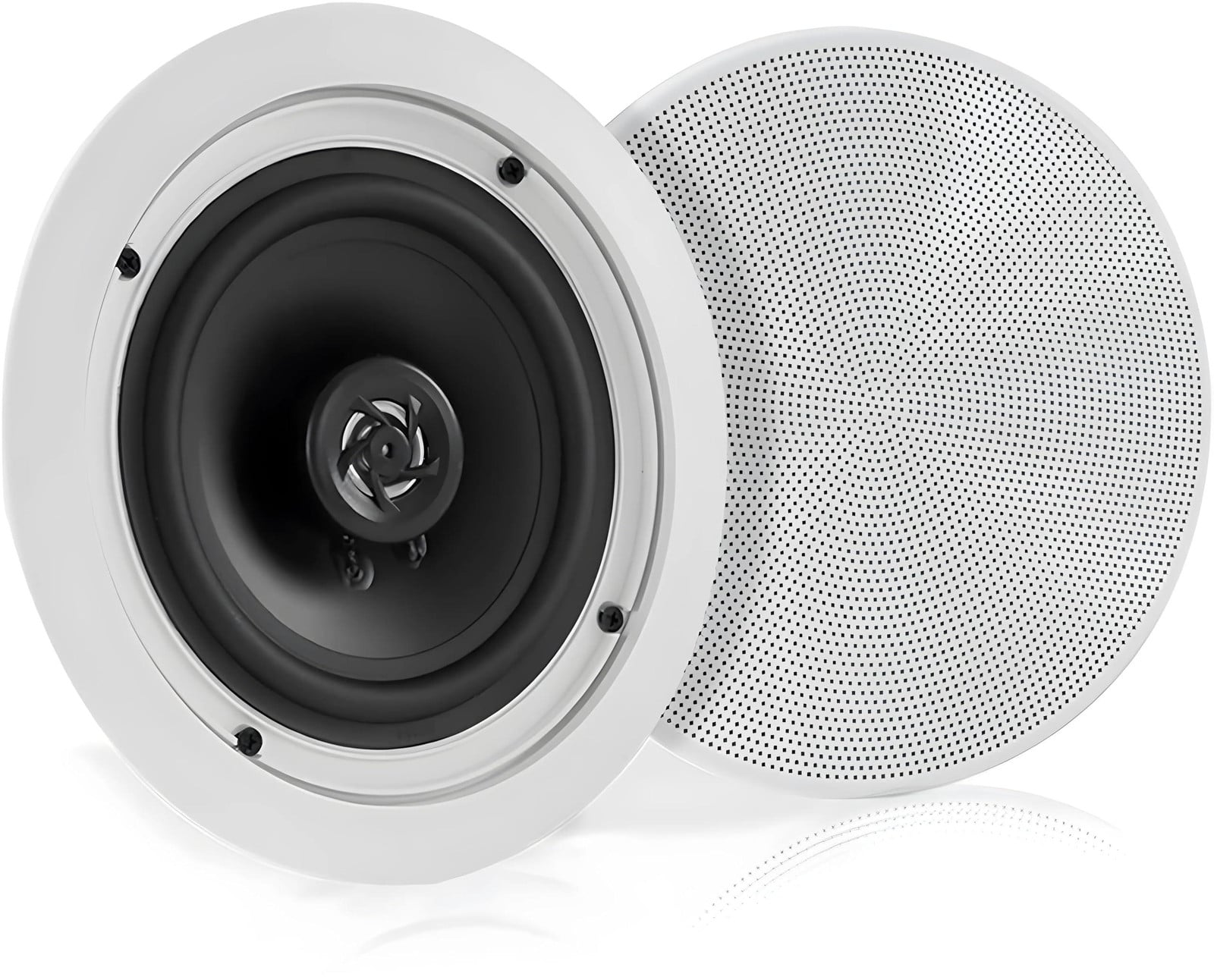Pyle PDICBT552RD 2-weg 2.0 kanaal Bedrade en draadloze luidspreker 80 - 20000 Hz 8 ohm Wit