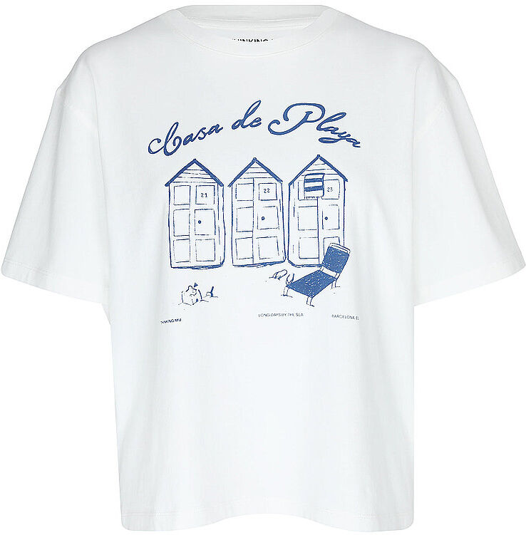 THINKING MU T-Shirt  weiss   S W
