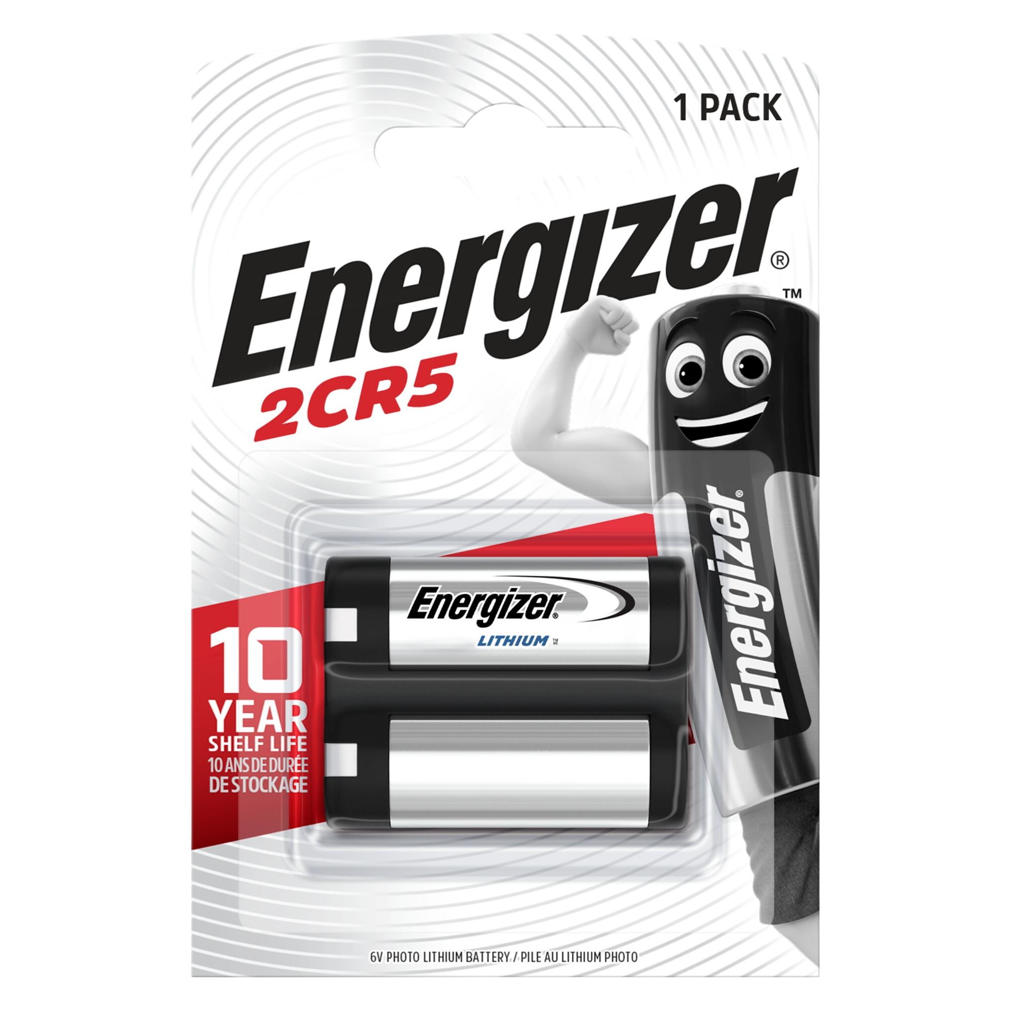 Energizer 2CR5 Lithium Photo (1 Stk., 2CR5, 1500 mAh) (628287)