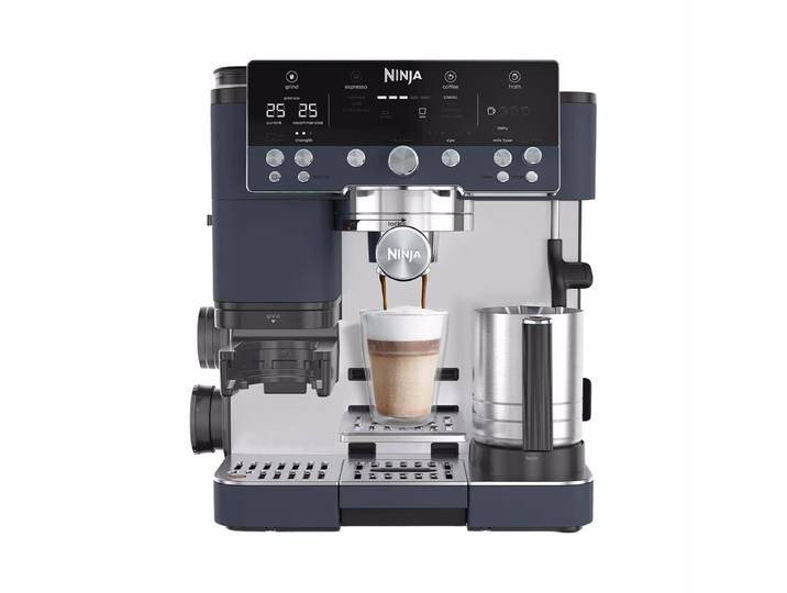 Ninja ES601CHCY Luxe Café Premier Siebträgermaschine – Siebträgermaschine/Espressomaschine – blau