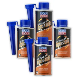 4x Additiv LIQUI MOLY 21280 Octane Booster PKW 2 Takt + 4 Takt Benzin Racing 200ml