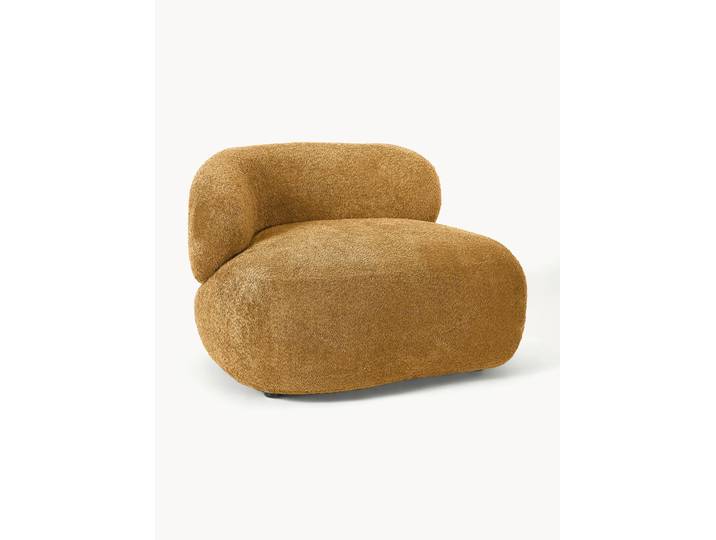 Loungesessel Alba aus Teddy-Bouclé