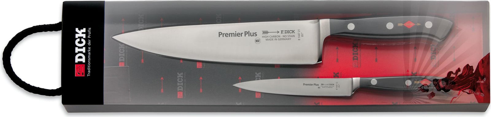 F. Dick Premier Plus cadeauverpakking, 2 stuks