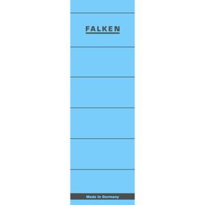 Falken Rückenschilder 11286788, blau, 60 x 190mm, selbstklebend, 10 Stück