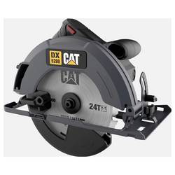 Caterpillar Handkreissäge Schnitttiefe max. (90°) 64 mm mit Zubehör, inkl. Parallelanschlag 1400 W DX5280