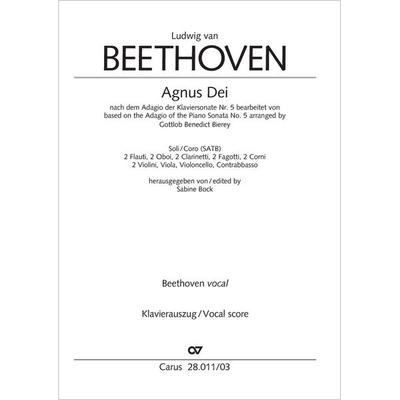 Agnus Dei (Klavierauszug) -