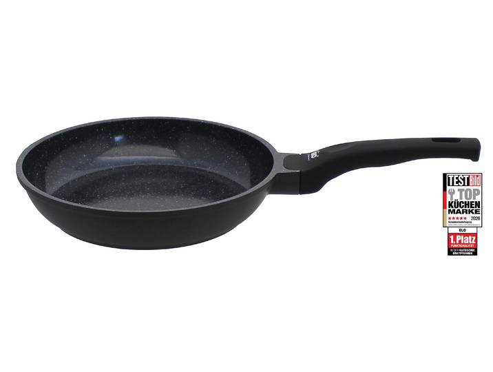 Bratpfanne ELO Siloncast , schwarz, H:4,5cm Ø:20cm, Pfannen, Bratpfanne, hochwertige Antihaftversiegelung, Softtouch-Stil, induktionsgeeignet