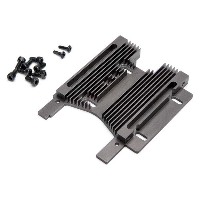 HPI Savage Flux HD HEATSINK MOTOR PLATE 10mm (7075S/GRAY) (102359)
