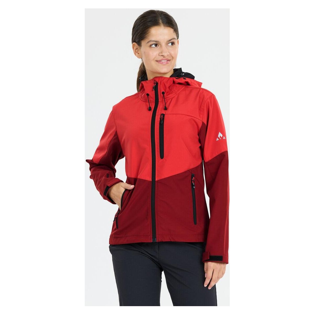 Whistler Rosea V2 W Softshell Jacket W-pro 8000 rococco red (4223) 36 W251135-4223-36