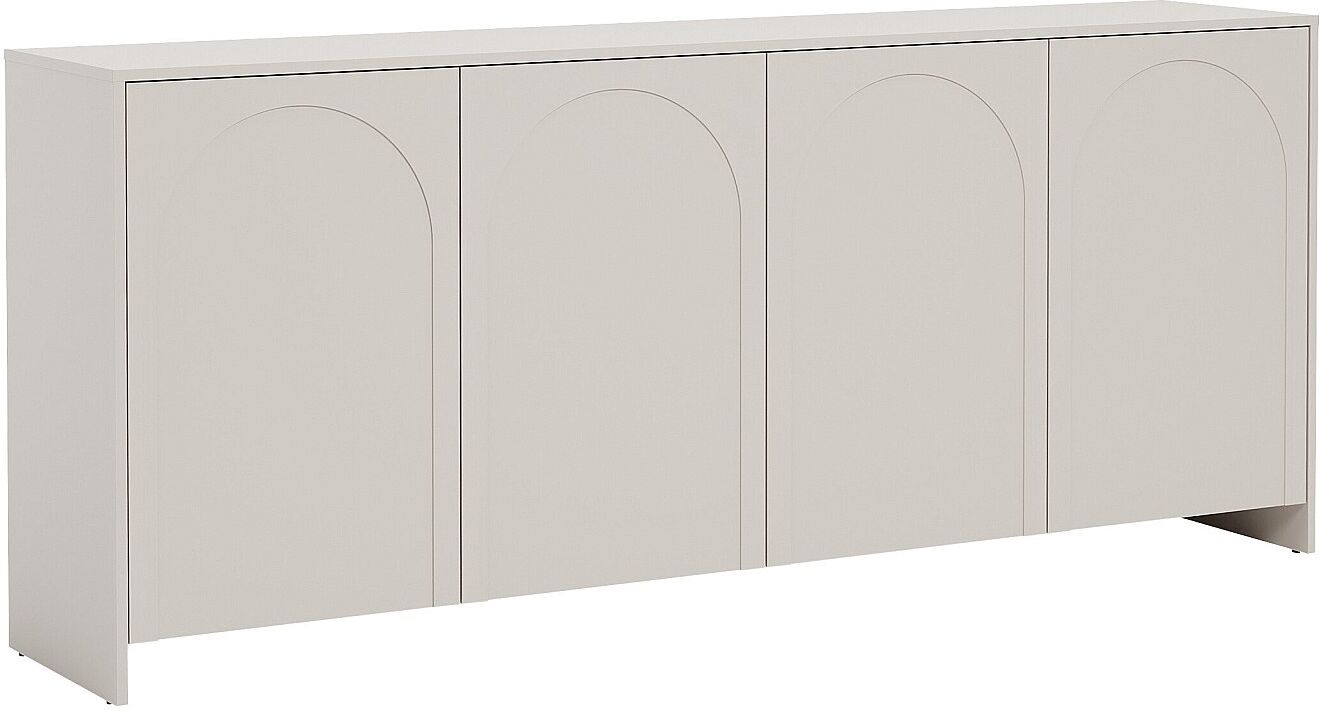 Vente-unique Buffet - 4 Türen - Beige - NALYRA von Maison Céphy