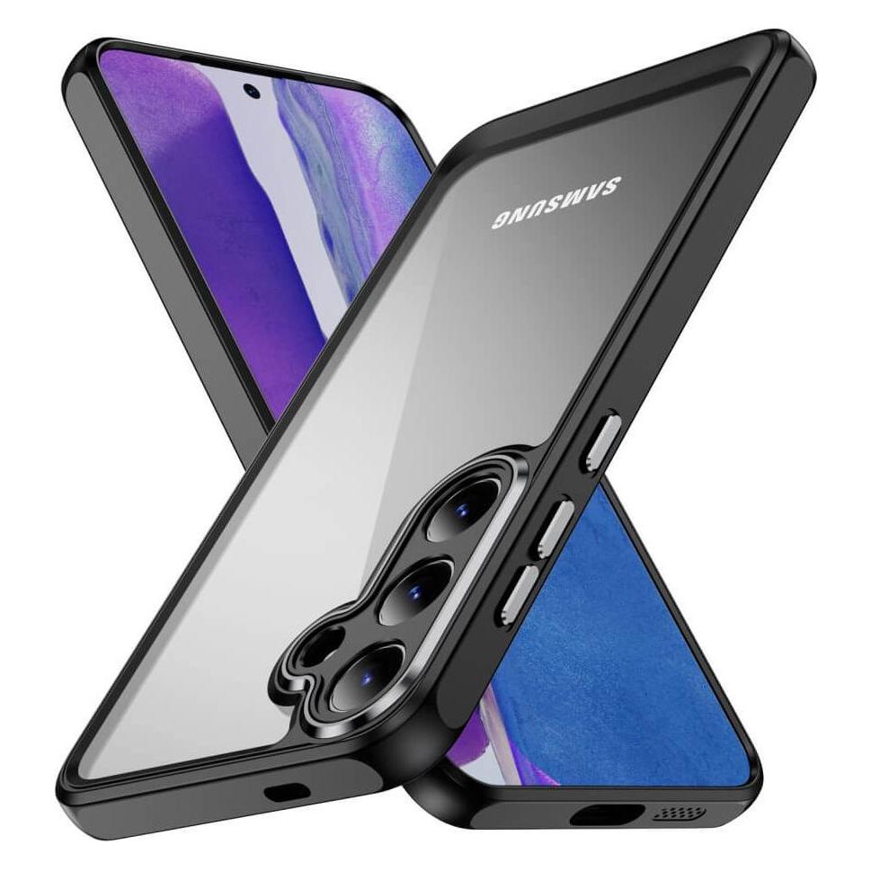 Cover-Discount Hülle mit Kameraschutz schwarz (Samsung Galaxy S24+) (660174110B)