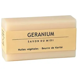 Seife mit Karitébutter - Geranium