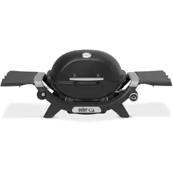 Weber Q 1200N Gasgrill  mit Seitentisch schwarz