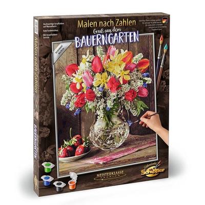 Schipper Malen nach Zahlen - Ein Gruß aus dem Bauerngarten