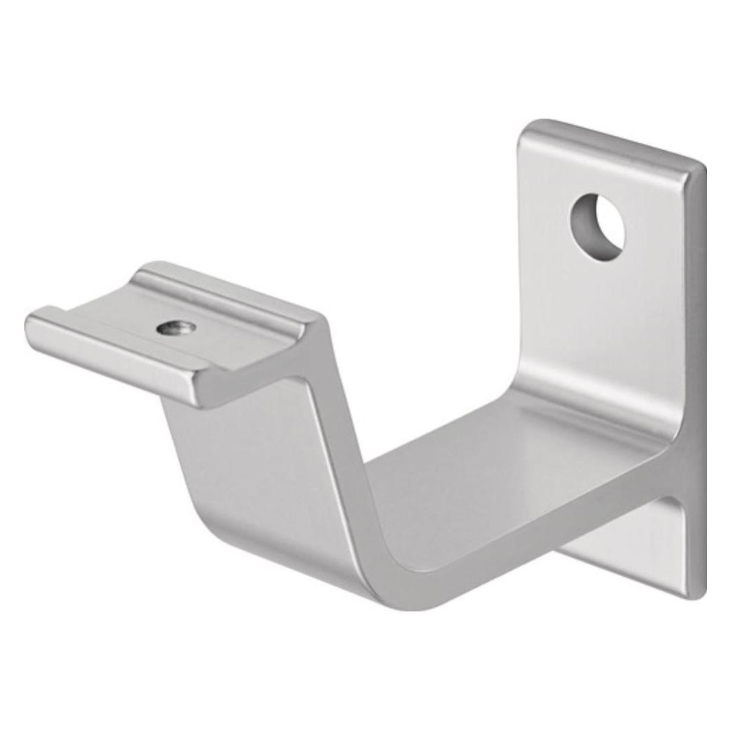 Hermeta Handlaufträger 3551 Aluminium silberfarbig eloxiert gerade Auflage (Aluminium) (3551-01E)