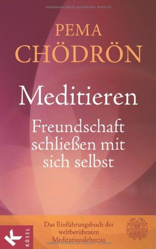 Pema Chödrön - Meditieren - Freundschaft schließen mit sich selbst - Preis vom 11.10.2026 03:10:56 h