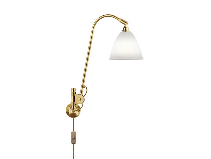 GUBI Bestlite BL6 Wandleuchte Bone China / Messing