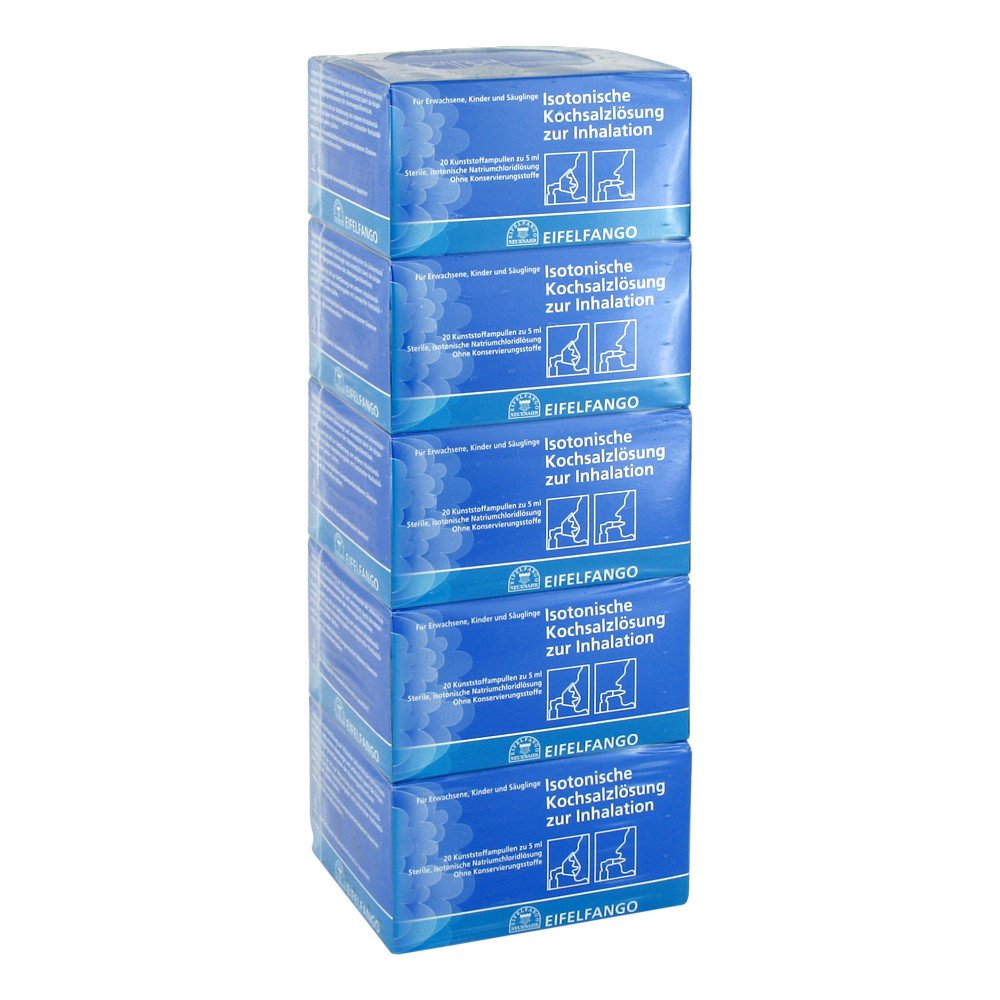 EIFELFANGO GmbH & Co. KG Isotonische Kochsalzlösung zur Inhalation 05450802