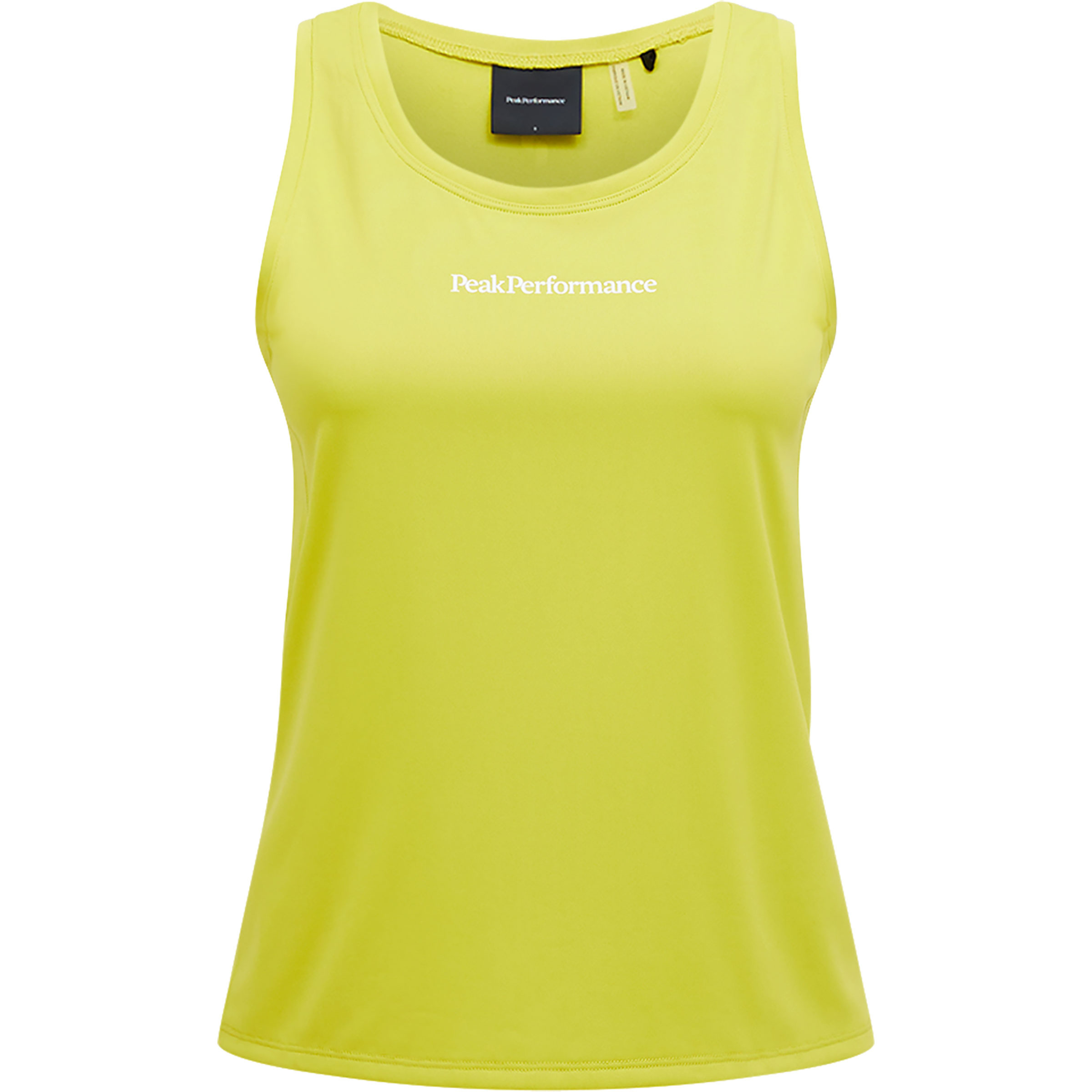 Peak Performance Active Top Damen Tanktops gelb Größe S Trekking Schnell trocknend