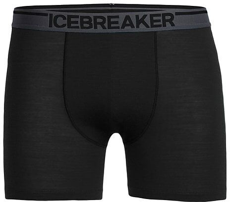 ICEBREAKER Herren Boxershorts Merino Anatomica schwarz   L M
