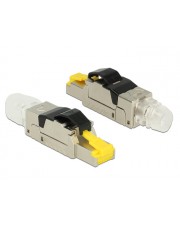 Delock Netzwerkanschluss RJ-45 M 6,22 cm CAT 6a (86285)
