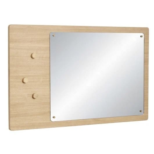 Hubsch Wandspiegel met prikbord