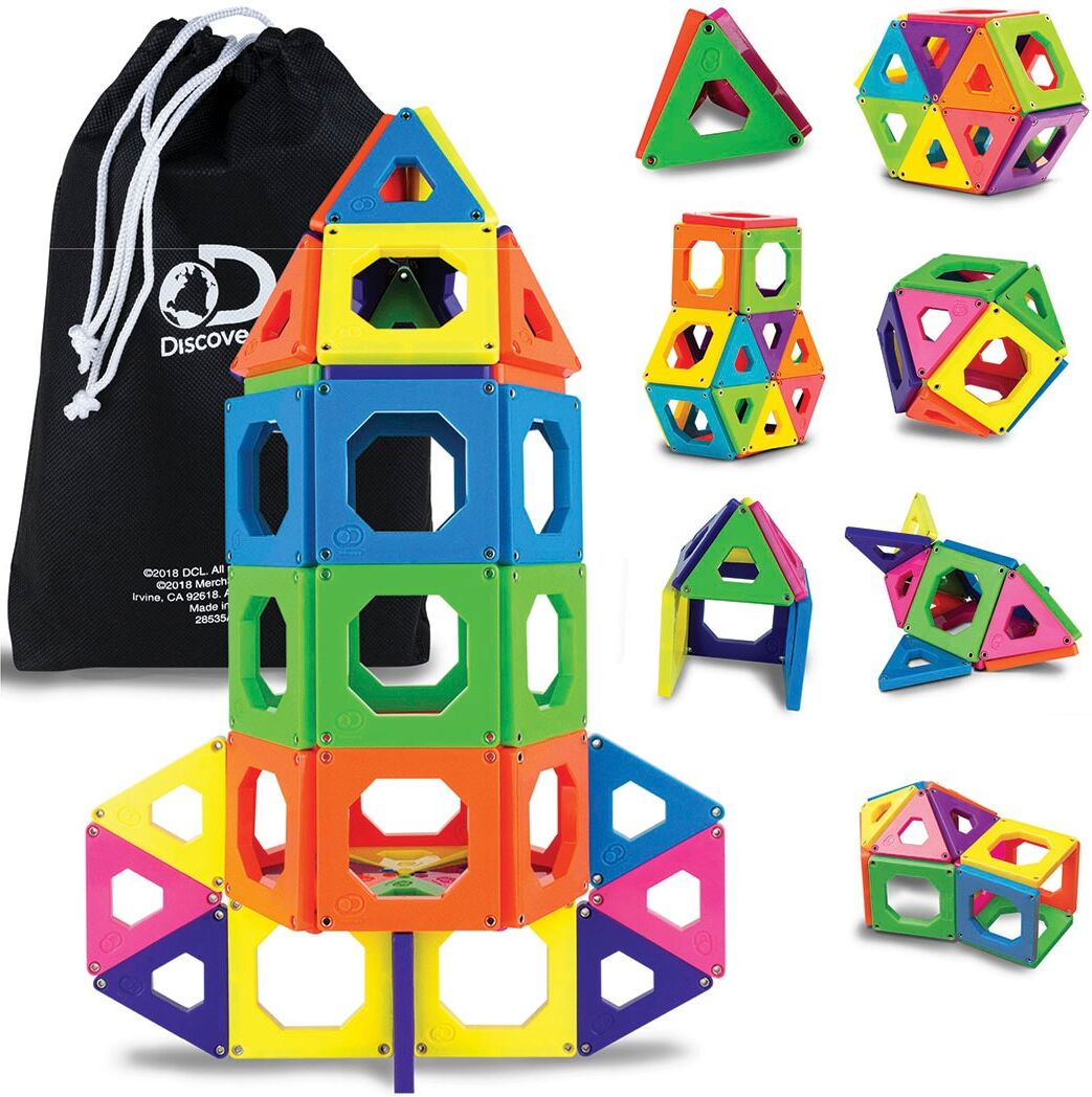 Discovery Juego Contrucción magnética 50 piezas .