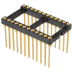 DIL 24 NG - IC-Präzisions-Sockel,WireWrap,24pol,vergoldet