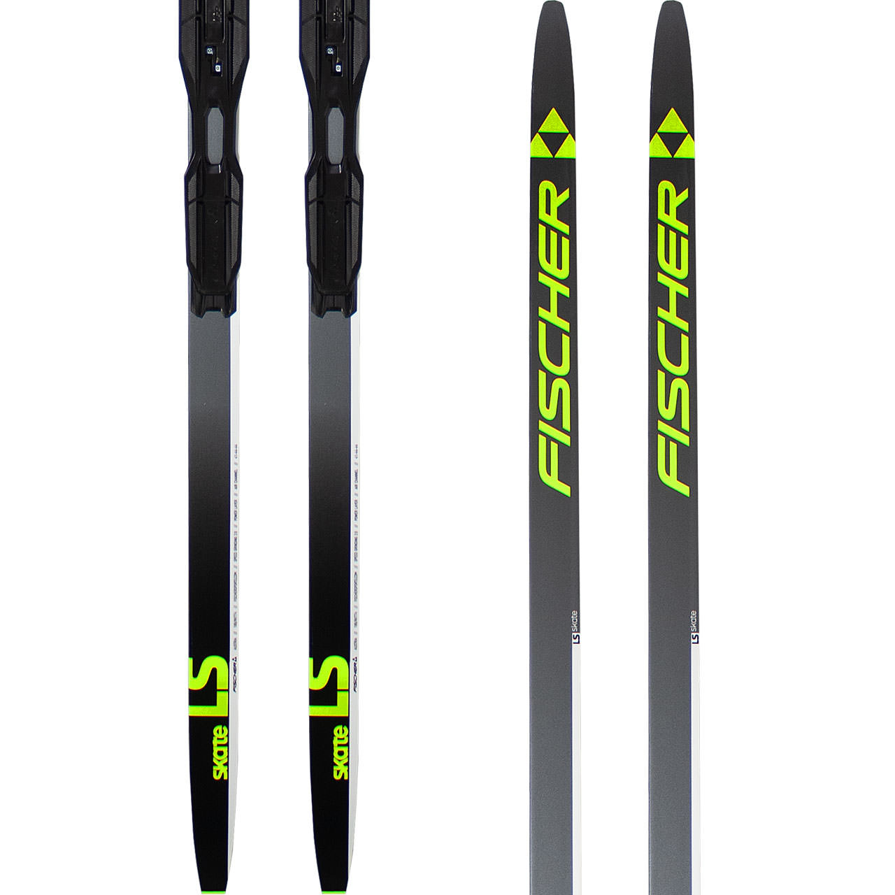 Fischer LS Skate Mounted SET - 176 cm = 55 - 69 kg