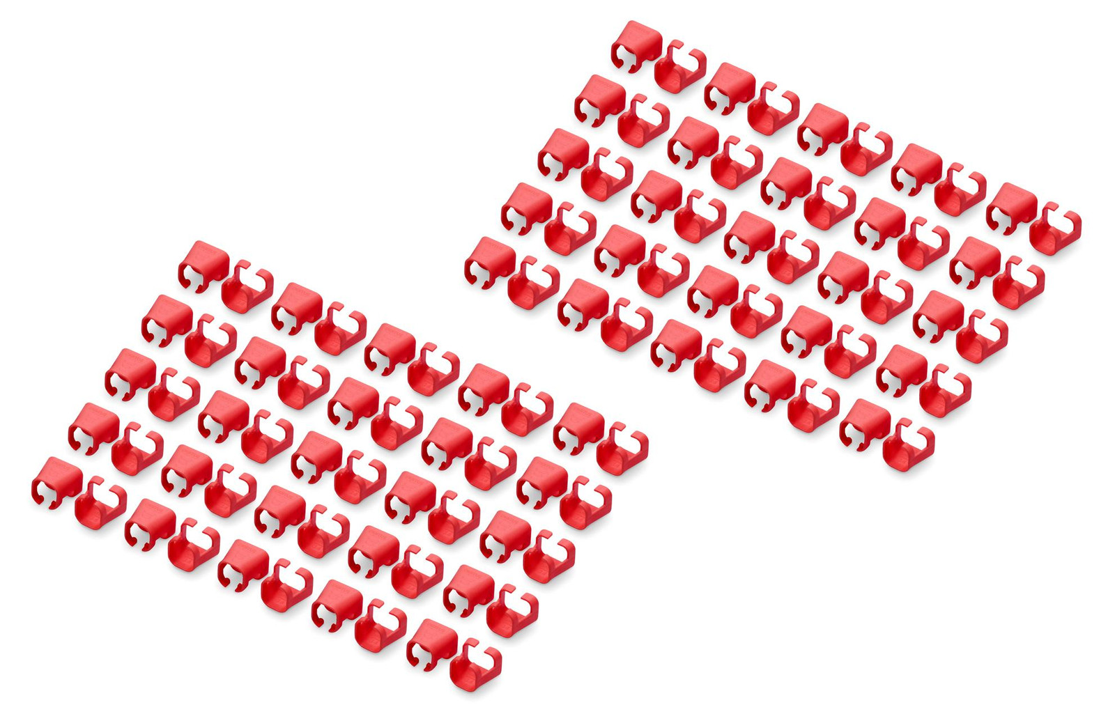 DIGITUS A-CC-R Kleurclips voor patchkabels, rood