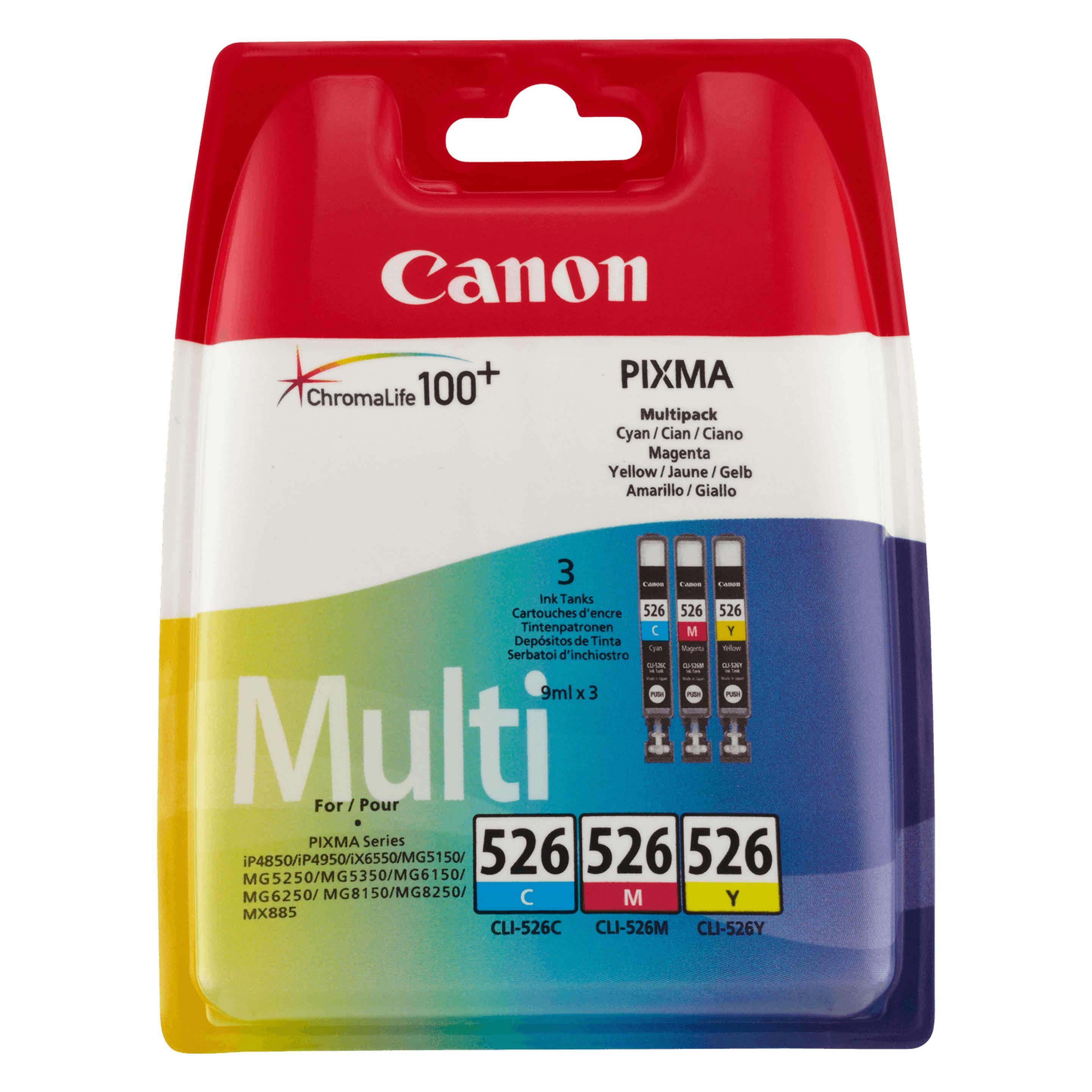 Canon Cli-526 (C, M, Y) (4541B009)
