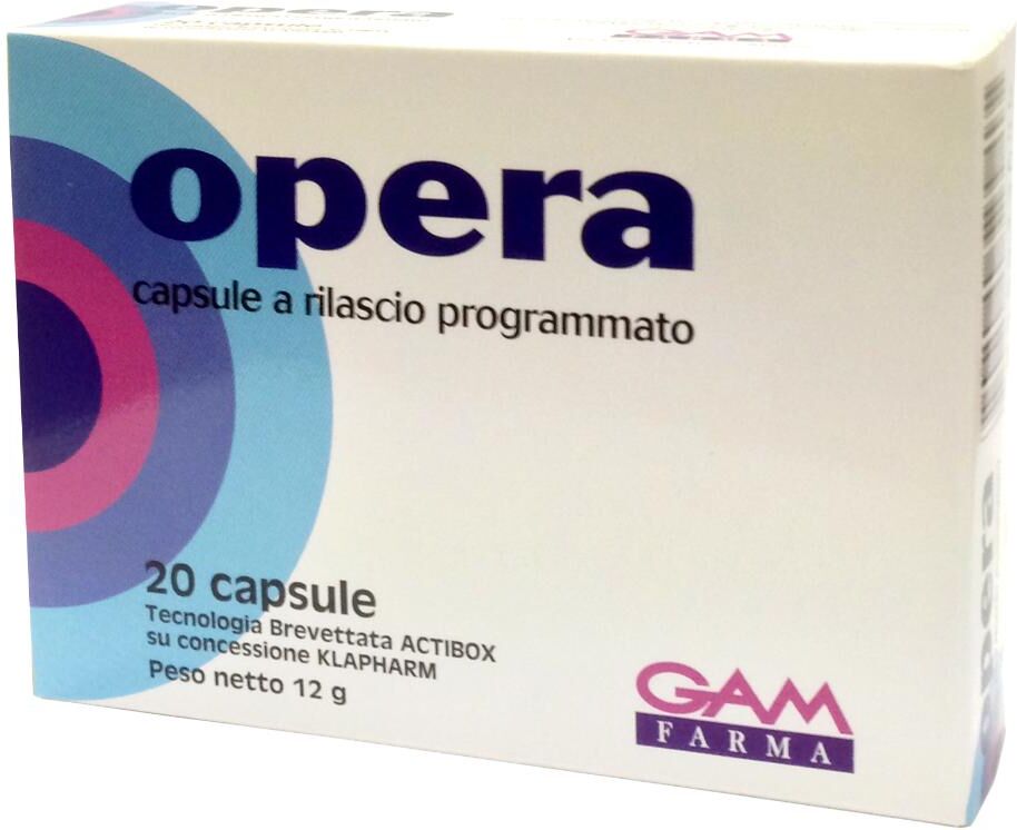 GAM FARMA Srl OPERA 20 Cps 12g