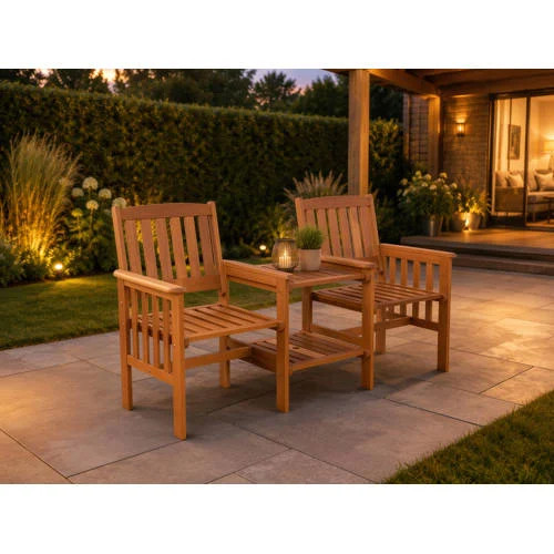 SenS-Line houten tete-a-tete Memphis voor tuin en terras