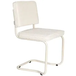 2er-Set Zuiver Freischwinger Ridge Klink Soft Stoff Off White