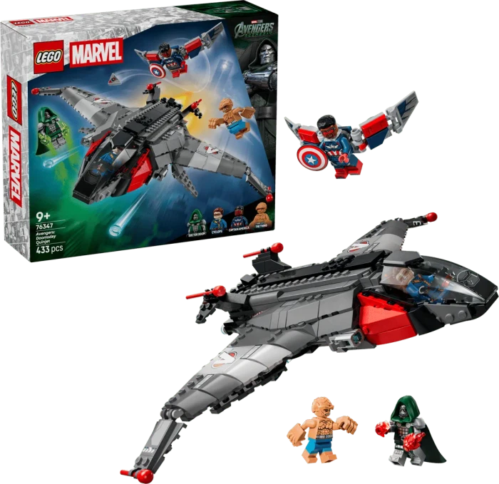 LEGO 76347 Marvel Super Herores Avengers: Doomsday Quinjet