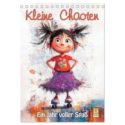 Kleine Chaoten (Tischkalender 2027 DIN A5 hoch), CALVENDO Monatskalender