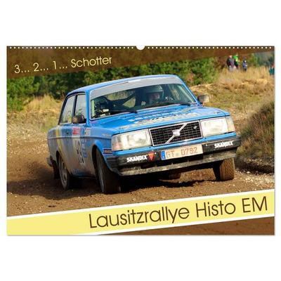 Lausitzrallye Histo EM (Wandkalender 2027 DIN A2 quer), CALVENDO Monatskalender