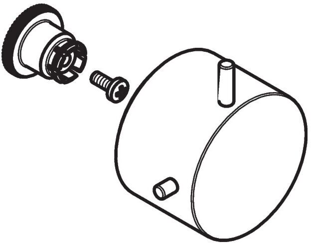 Hansgrohe Griff Axor Starck Quattro chrom 10993000