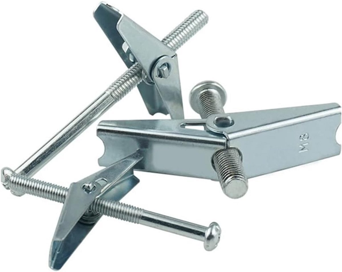 Gipsplaatveer Toggles voor Holle Wand Bevestiging - 20 Stuks