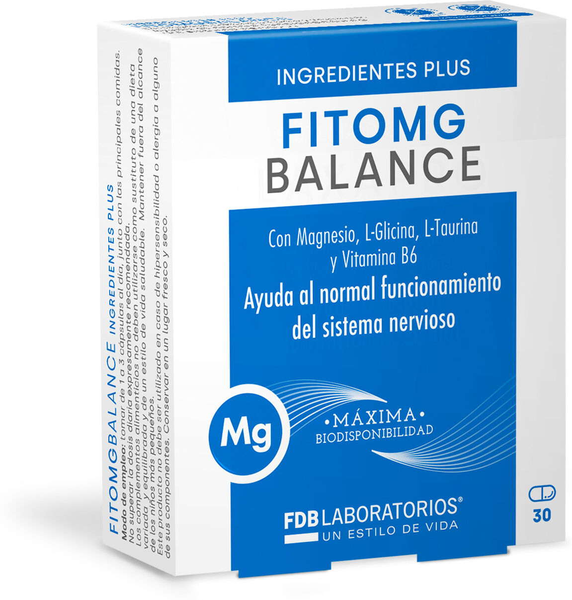 FDB Laboratorios Fitomg Balance 30 Capsules