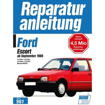Ford Escort ab September 1986, Taschenbuch von , Bucheli, 978-3-7168-1765-0