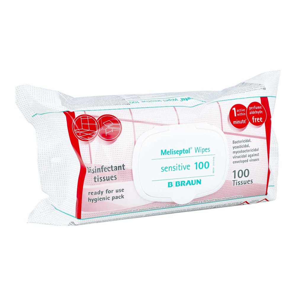 B. Braun Melsungen AG Meliseptol Wipes sensitive 12143130