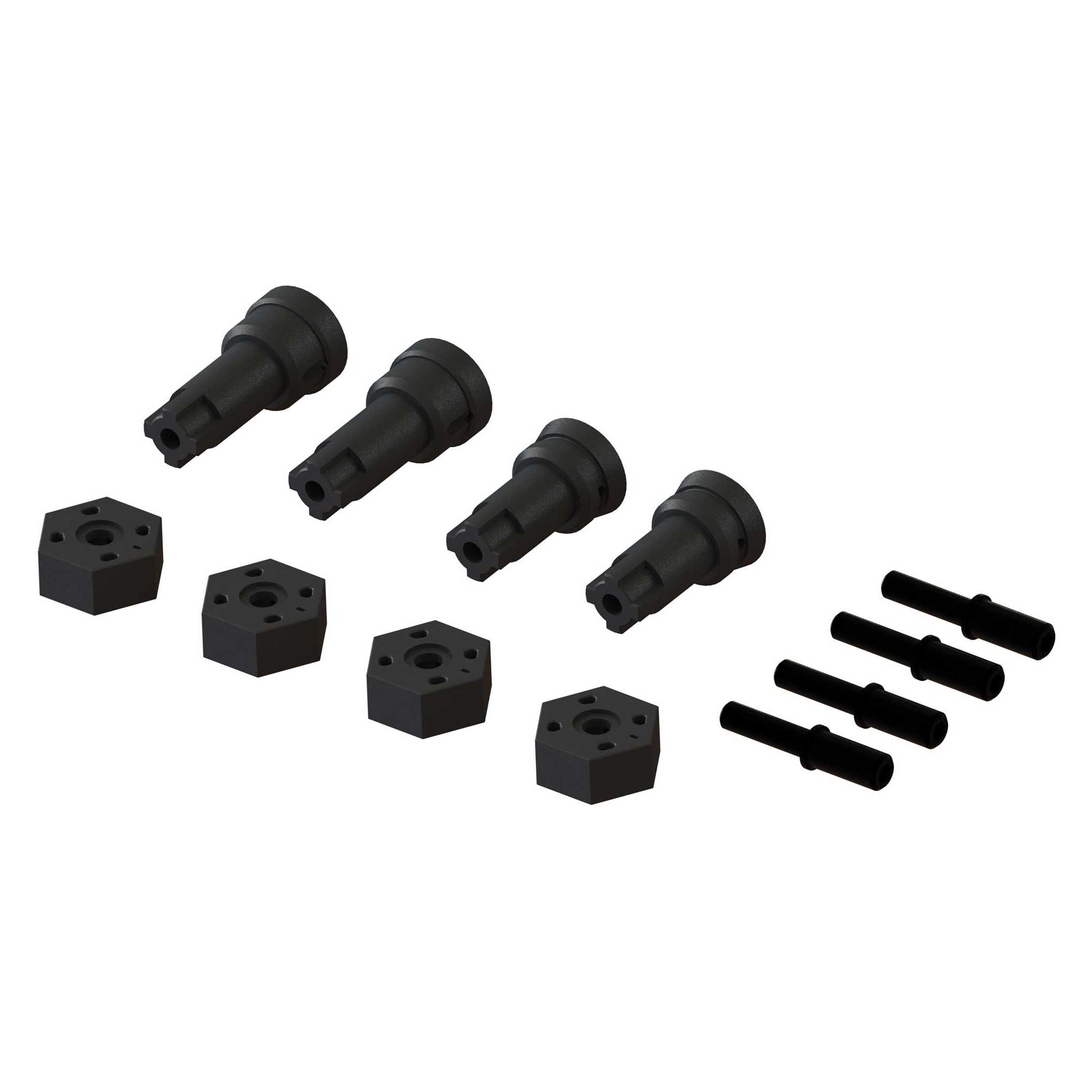 Arrma Wheel Axle and Hub Set B - GROM (ARA311229)