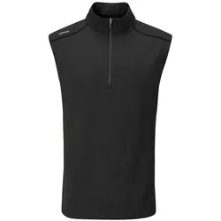 Ping Golf Herren Ramsey Weste 1/4 Zip schwarz