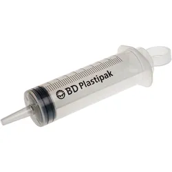 BD Plastipak Wund-/Blasenspritze 100 ml, mit Luer-Adapter Pack = 25 Stck.