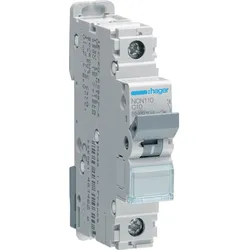 Hager NCN110 Leitungsschutzschalter 1 polig 10kA/15kA C-10A 1M