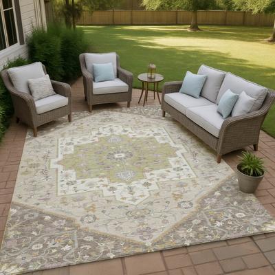 Addison Rugs Machine Washable Indoor/ Outdoor Traditional Kolkata Chantille Rug